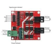 ราคา 7A 160W Motor Drive Module 12V 24V Dual Channel DC Motor Driver Module H Bridge L298 Logic PWM Drive Control Optocoupler (24712391864)