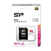 ราคา Silicon Power MicroSD Card A1 เมมโมรี่การ์ด รุ่น Elite microSDXC UHS I with Adapter read 100MB s Full HD Video (19533309527)