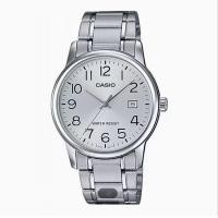 ราคา นาฬิกาข้อมือ CASIO MTP V002D 1B สายสแตนเลส กระจกมิเนอรัล ขนาดหน้าปัด 34mm กันน้ำ แฟชั่นสบายๆ (24704399782)