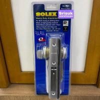 ราคา SOLEX ตลับกุญแจประตูอลูมิเนียม บานสวิง No 5228 BT บานเลื่อน คอม้า No 5228 HT สีเงิน สีน้ำตาล (22796537039)