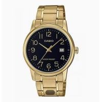 ราคา นาฬิกาข้อมือ CASIO MTP V002D 1B สายสแตนเลส กระจกมิเนอรัล ขนาดหน้าปัด 34mm กันน้ำ แฟชั่นสบายๆ (24704399785)