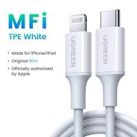 ราคา UGREEN USB C to Lightning MFI Charging Cable สายชาร์จ iPhone กระเป๋าสำหรับ iPhone 14 13 Pro Max iPad iPod Model 10493 (24766171999)