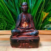 ราคา ครูบาศรีวิชัย วัดบ้านปาง มวลสารเนื้อหินศิลาแลง หน้าตัก5นิ้ว เก่าขลังผสมมวลสาร เข้มขลังงดงามหน้าบูชา (18349710146)
