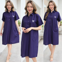 ราคา ชุดเดรสผู้หญิง ชุดกระโปรงผู้หญิง กระโปรงยาว เดรสยาว เดรสยาวสาวอวบ ชุดเที่ยวทะเลเดรสเที่ยวทะเล เดรสเชิ้ตยาว ลายมาใหม่ ใส่สบายไม่ร้อน (22655692051)