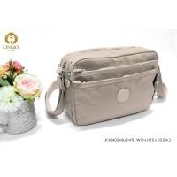 ราคา LK กระเป๋าสะพาย ผ้าร่มกันน้ำ สไตล์คิปลิงค์ สีพื้น ยาว 10 นิ้ว สปอร์ตดีไซด์ 7 ช่องซิป คัตติ้งสวย เกรดคุณภาพ สีพื้น (23606132494)