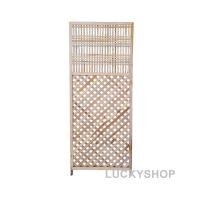 ราคา ฉากไม้สัก ฉากกั้นห้องไม้สัก 1 บาน ขนาด แถมขาตั้ง ตกแต่งบ้าน ตกแต่งสวน (19544106700)