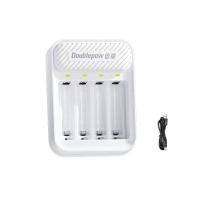 ราคา Battery Charger เครื่องชาร์จถ่าน AA AAA 4 ก้อน หน้าจอLCD ดู ได้ ที่มีคุณภาพสูง ไฟแสดงสถานะ LED อัจฉริยะ รางชาร์จถ่าน ที่ชาร์จแบต แท่นชาร์จถ่าน รางชาร์จ ชาร์จไว ตัดไฟเอง รองรับถ่าน AA AAA (23730941471)