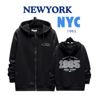 ราคา LIMITED EDITION NYC เสื้อกันหนาว สไตล์เท่ ดูดี แขนยาวมีฮู้ด ผ้านิ่มใส่สบาย มีเก็บเงินปลายทาง (23265059365)