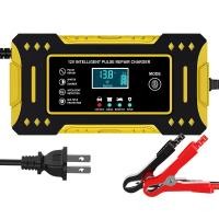 ราคา เครื่องชาร์จแบตเตอรี่รถยนต์ ชาร์จหลากหลายรถยนต์และมอเตอร์ไซค์ 12V6A เครื่องชาร์จอัจฉริยะและซ่อมแบตเตอรี่รถยนต์ เครื่องชาร์จแบตเตอรี่อัจฉริยะ Car Battery Charger (24992617794)