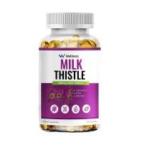 ราคา Wellness Milk Thistle 1000MG Liver Cleanse Detox Health Supplement Skin Care Metabolism Supplement Detoxification (24935695823)