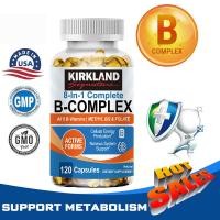 ราคา 8 in 1 VitaminB Complex Capsules ที่ช่วยส่งเสริมการเผาผลาญพลังงาน ปกป้องระบบประสาท และปรับปรุงสุขภาพหัวใจและหลอดเลือด (24353031063)