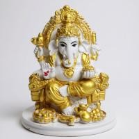 ราคา งานนำเข้า พระพิฆเนศ พระพิฆเนศ ปางนั่งบัลลังก์ประทานพร 12x15 ซม ถูกที่สุด ลูกพระศิวะ พระแม่อุมา (24763171213)