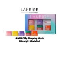 ราคา LANEIGE Lip Sleeping Mask EX MINI KIT 5PCS Berry Gummy Bear Sweet Candy Mango Mint Choco Midnight lip balm 100 Original Ship From Korea (23928050015)