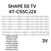 ราคา SHAPE 55 TV 4T C55CJ2X ไฟ LED 55US534 สำหรับ4708 K55WDF A2117N51 A2117N41 4708 K55WDF A1113N21 A1113N31 K550WDF A2 A1 SLC04708R 4T C55DL7UR DS D5055UQ A 55FCU FATSC (24119006743)