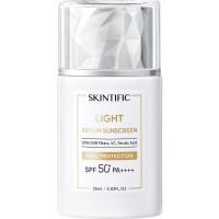 ราคา SKINTIFIC LIGHT SERUM SUNSCREEN SPF50 PA 25ML กันแดดเนื้อเซรั่มบางเบา ควบคุมความมัน เหมาะสำหรับผิว (24996710058)