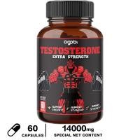 ราคา ของแท้ นำเข้าจากต่างประเทศ การทดสอบสมุนไพรสนับสนุนอาหารเสริมสำหรับผู้ชาย สนับสนุนประสิทธิภาพความเร็วความแข็งแรงความยืดหยุ่น Body Booster เทียบเท่า 9200mg 120 แคปซูลมังสวิรัติอุปทาน 2 เดือน ระวังของปล 