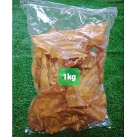 ราคา ขนมสุนัข หูวัวอบแห้งชิ้นเล็กเกรด AAA หูวัวอบแห้ง คัดพิเศษ ขนาดบรรจุ 500g 1kg (21469498106)