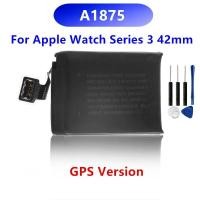 ราคา a1875 แบตเตอรี่นาฬิกาสำหรับ iPhone Apple Watch Series 3 GPS LTE A1875 42mm แบตเตอรี่ 342mAh ชุดไขควงถอดฟรี (20925094649)