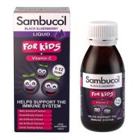 ราคา Sambucol Black Elderberry Liquid for Kids Vitamin C 120ml 230ml (18584474168)