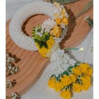 ราคา พวงมาลัย ขนาดL พวงมาลัยข้อพระกร ไหว้พระ ไหว้ผู้ใหญ่ บูชาพระ รับเสด็จ (21148678125)