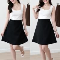 ราคา กระโปรงทรงเอย้วย กระโปรงทำงาน กระโปรงทรงสวย รุ่น Runway Skirt ทรงเอย้วย (24094545512)