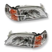 ราคา ไฟหน้า TOYOTA AE100 AE101 สามห่วง โคมใส ทั้งชุด4ชิ้น (24801795851)