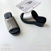ราคา NIWA SHOES รองเท้าส้นโฟม รองเท้าส้นสูง รองเท้าออกงาน ส้นสูง 2 5 นิ้ว รหัสสินค้า Y 0023 (21489670492)