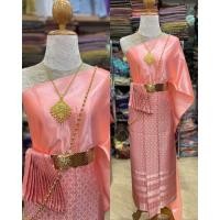 ราคา ชุดไทยผู้หญิง ชุดสไบเรียบหน้านางผ้านิ่ม งานเพื่อนเจ้าสาว ราคาไม่รวมเครื่องประดับ ตรวจสอบรายละเอียดก่อนสั่งซื้อ (22712875417)