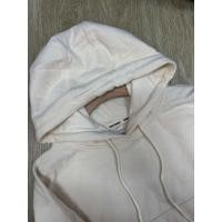 ราคา เสื้อฮู๊ดแขนยาวสีครีม เสื้อแบรนด์ DKNY แท้ H66 SZ M อก36 19 อกคนใส่ บางตัวเชือกฮู้ดสีขาว (25076990594)