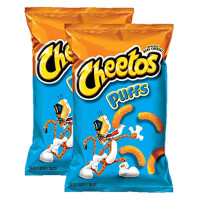 ราคา Cheetos Puffs USA Imported ชีโตส พัฟส์ ชีส ข้าวโพดอบกรอบรสเนยแข็ง 255 1g 2ถุง (9292276542)