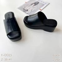 ราคา NIWA SHOES รองเท้าส้นโฟม รองเท้าส้นสูง รองเท้าออกงาน ส้นสูง 2 5 นิ้ว รหัสสินค้า Y 0023 (21489670482)