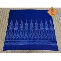 ราคา ผ้าฝ้ายมัดหมี่ทอมือ 4 ตะกอ ลายพญานาคสีน้ำเงิน ร้านนิภาผ้าไทย เนื้อผ้าลายลูกแก้ว ใส่เป็นผ้าถุงหรือตัดชุดสำเร็จผ้ายาว 2ม (24454110844)