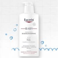 ราคา Eucerin pH5 BABY WASH SHAMPOO 400ml แชมพูสระผมและสบู่เหลว ทำความสะอาดผิวหน้า ผิวกาย สูตรอ่อนโยน สำหรับเด็ก (24737023986)