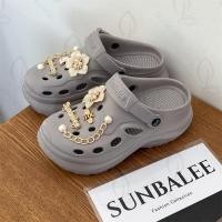 ราคา Bigdreamofficial รองเท้าแบรนด์แท้ sunbalee รองเท้าหัวโตรัดส้น รองเท้าผู้หญิงแฟชั่น สไตล์สปอร์ตสูง 8 เซน พร้อมตัวติด งาน EVA รองเท้าแตะแบบสวม รองเท้าผู้หญิงรัดส้น SHO SUNT8 (24261441386)