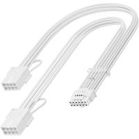 ราคา TEUCER PCI e 5 0 16PIN กราฟิกการ์ดสายไฟ 16AWG PSU สายสำหรับ GPU RTX 4070TI 4080 4090 (24883321153)