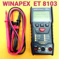 ราคา มัลติมิเตอร์ดิจิตอล WINAPEX ET8103 Digital Multimeter มิเตอร์วัดไฟ ดิจิตอลมัลติมิเตอร์ มิเตอร์วัดไฟ (9213849425)