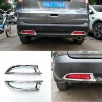 ราคา 2ชิ้น เซ็ตสำหรับ Honda CRV 2012 2014 ABS ไฟตัดหมอกด้านหลังฝาครอบไฟตัดหมอกกรอบ (11117722054)