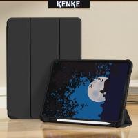 ราคา KENKE เคส iPad เคสซิลิโคน TPU นุ่มพร้อมช่องใส่ดินสอ for ipad 2024 air 6 13 inch air 11 pro 13 เคสไอแพด gen 10 iPad Pro 12 9 นิ้วเคส mini6 iPad Pro 11 นิ้ว เคส ipad air 5 เคสไอแพด air4 Air 3 เคสไอแพด g