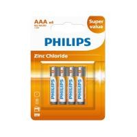 ราคา PHILIPS ถ่าน PHILIPS Great Life AA AAA แพ็ก 4 24 ก้อน สำหรับ รีโมท นาฬิกา (24599082514)
