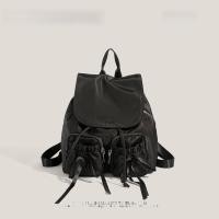 ราคา กระเป๋าเป้สะพายหลังผู้หญิงสไตล์เกาหลี ปิดด้วยซิป ทรงสี่เหลี่ยม กระเป๋าใส่หนังสือ กระเป๋าสะพายไหล่แบบลำลองสำหรับนักศึกษา ป้องกันน้ำ (22478601008)