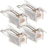 ราคา Yingke มู่ลี่อุปกรณ์เสริม4ชิ้นม่านไม้ไผ่อะไหล่อุปกรณ์ Pom ชิ้นส่วนติดตั้งลวดล็อคอุปกรณ์ฮาร์ดแวร์ราวผ้าม่าน (21307090766)