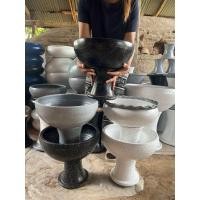 ราคา ชุดอ่างบัวดินเผาขนาด 12 นิ้วพร้อมขาตั้ง ลงสีเคลือบลายหินอ่อนมีแบบคละแบบสีส่งหรือสั่งแบบเจาะรูกลางอ่างปลูกต้นไม้ได้ค่ะ (22601096997)