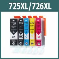 ราคา Canon PGI 725 CLI 726 หมึก PGI 725XL CLI 726XL ดำ PGI725XL CLI726XL ตลับหมึกรีฟิลสำหรับ Canon PIXMA IP4870 IP4970 IX6560 MG5170 MG5270 MG5370 MG6170 MG6270 MG8170 IP8270 (10214053911)