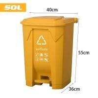 ราคา auusu ถังขยะเท้าเหยียบขนาด 50L 70L ถังขยะพลาสติก ที่แยกขยะ ถังบรรจุขยะ ถังแยกประเภทขย ถังขยะใหญ่ ถังขยะพลาสติก (24721395575)