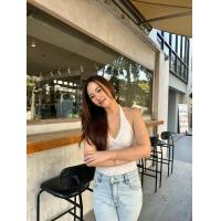 ราคา diana top by Duex Studio ผ้าลูกไม้พิมพ์ลายสีละมุน เย็บเก็บเอวปล่อยสะโพก คัทติ้งเป๊ะมาก มี2size (24267171731)