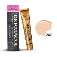 ราคา DERMACOL ครีมรองพื้น เดอร์มาคอล เบอร์ 207 DERMACOL FILM STUDIO BARRANDOV PRAGUE make up cover SPF30 (19698298825)