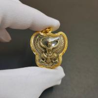 ราคา จี้พญาครุฑ พญาครุฑมหาอำนาจ หลวงพ่อเส็ง เนื้อทองเหลือง ปี 2522 วัดบางนา เลี่ยมกรอบอย่างดี พร้อมบูชา สินค้าถ่ายจากภาพจริง (16856208179)