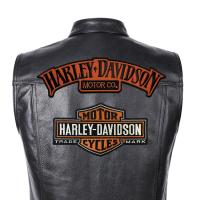 ราคา อาร์มปัก ฮาร์เลย์ Harley Davidson ขนาดใหญ่สำหรับเย็บติดด้านหลังเสื้อ รุ่น P7Aa52 0763 (23805493647)