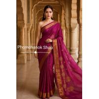 ราคา ผ้าส่าหรีอินเดีย ส่าหรีอินเดีย มือสอง SA171 คังคุไบ อินเดีย เสื้อผ้าอินเดีย ปากี ชุดอินเดีย (24825787348)