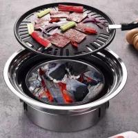 ราคา เตาย่างบาร์บีคิว กระทะปิ้งย่าง ไร้ควันถ่านในครัว เตาปิ้งย่างบาร์บีคิว เตาย่างเกาหลี บาร์บีคิวเชิงพาณิชย์ย่างถ่าน (12856667904)